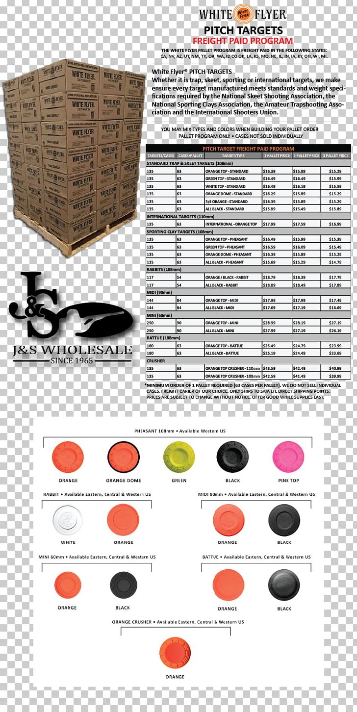 J & S Wholesale Paper Business White Flyer Targets PNG, Clipart, Angle, Business, Clay Pigeon Shooting, Diagram, Flyer Free PNG Download