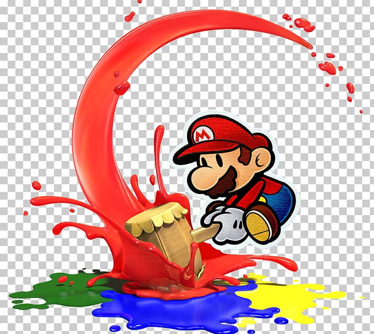 Paper Mario: Color Splash Super Mario Bros. Wii PNG, Clipart,  Actionadventure Game, Adventure Game, Art, Cartoon,