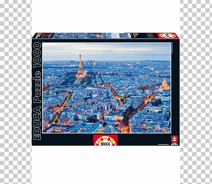 Jigsaw Puzzles Puzz 3D Paris Educa Borràs 4D Cityscape PNG, Clipart, 1000, Brain Teaser, Crossword, Display Advertising, Display Device Free PNG Download
