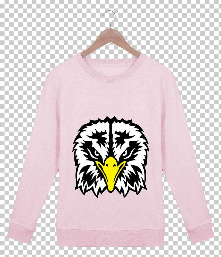 T-shirt Hoodie Bluza Sleeve Sweater PNG, Clipart, Beak, Bird, Bird Of Prey, Bluza, Brand Free PNG Download