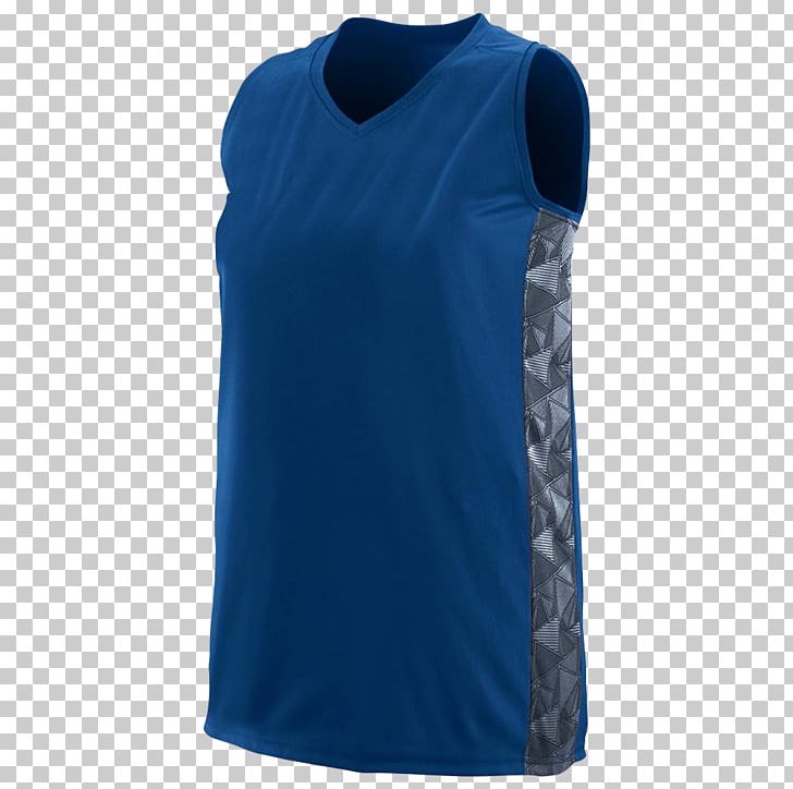 Cobalt Blue Sleeveless Shirt Gilets PNG, Clipart, Active Shirt, Active Tank, Blue, Clothing, Cobalt Free PNG Download
