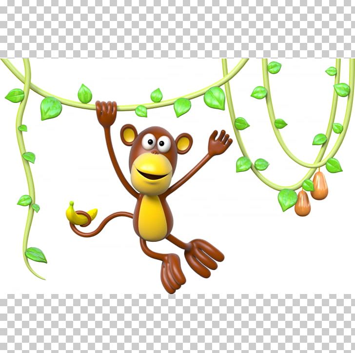 Liana Monkey Sticker Tree PNG, Clipart, Animal, Animal Figure, Animals, Area, Artwork Free PNG Download