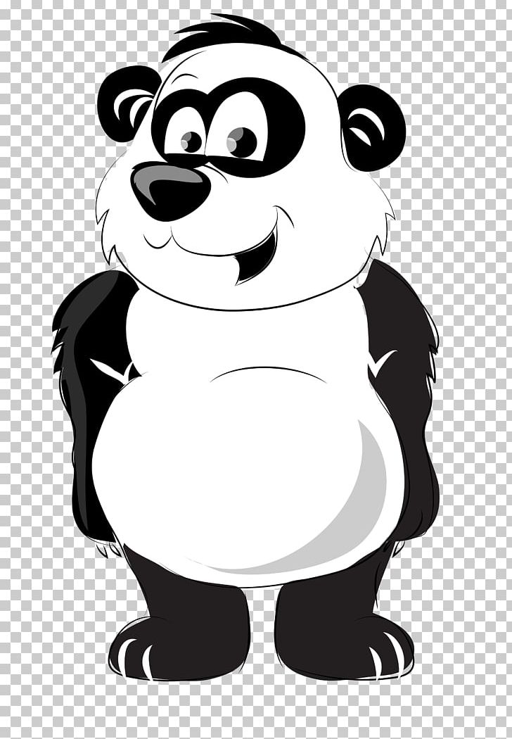 Giant Panda Cartoon Animal PNG, Clipart, Animal, Animals, Art, Black, Carnivoran Free PNG Download