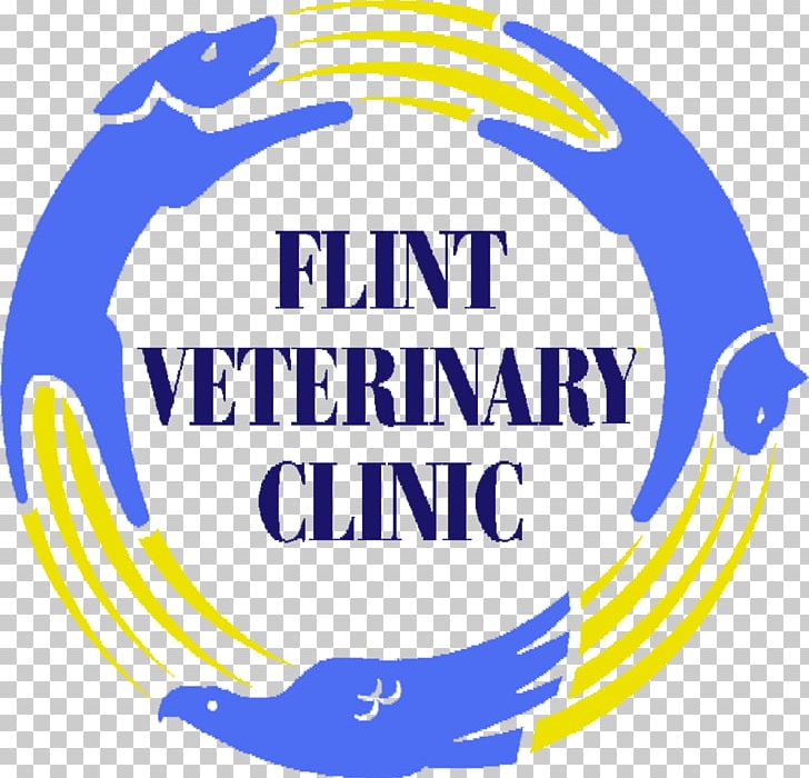 Flint Veterinary Clinic Logo Veterinarian Organization Brand PNG, Clipart, Animal, Area, Blue, Brand, Circle Free PNG Download