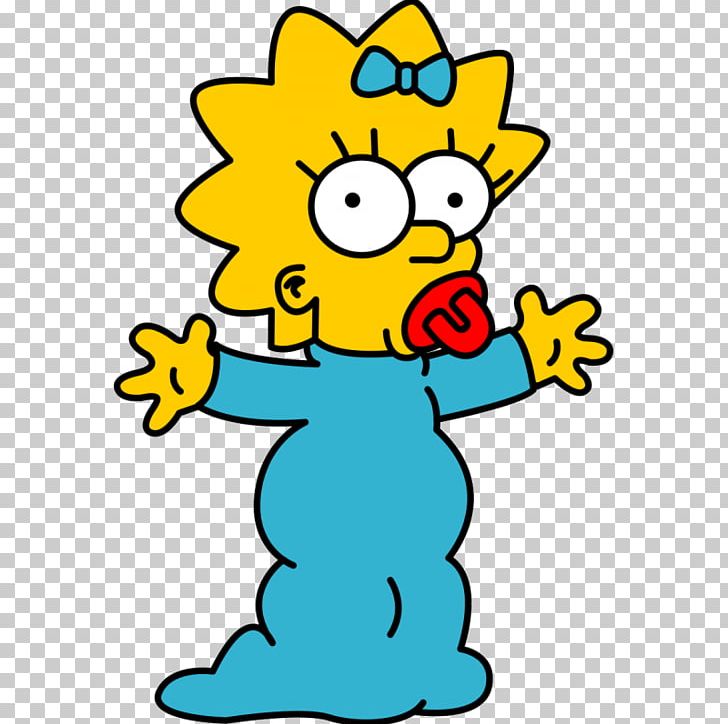Maggie Simpson Bart Simpson Homer Simpson Marge Simpson Lisa Simpson PNG, Clipart, Area, Art, Artwork, Barney Gumble, Bart Simpson Free PNG Download