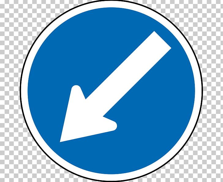 Traffic Sign Arrow Driving PNG, Clipart, Angle, Area, Arrow, Blue, Circle Free PNG Download