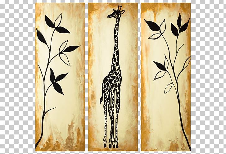 Giraffe Modern Art Painting Frames PNG, Clipart, Animals, Art, Giraffe, Giraffidae, Mammal Free PNG Download