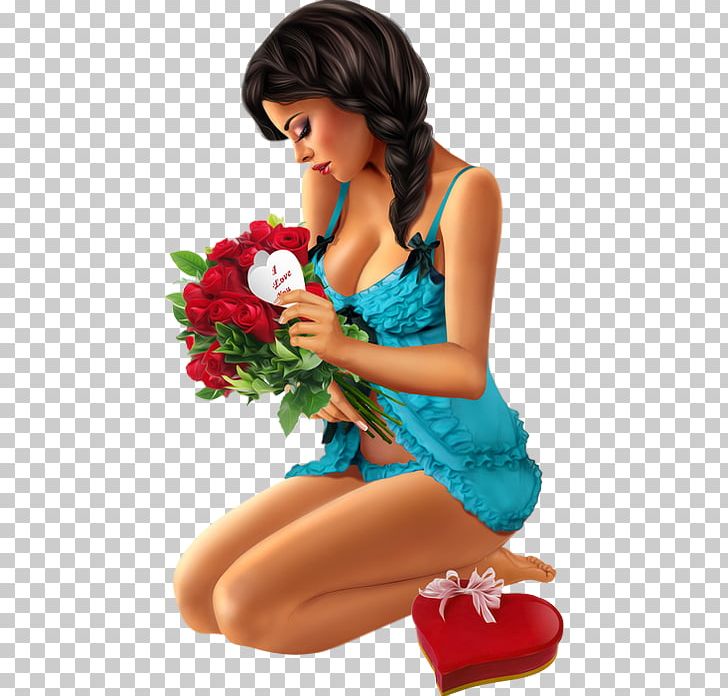Illustration Woman Pin-up Girl PNG, Clipart, Brown Hair, Daughter, Figurine, Girl, Girly Girl Free PNG Download