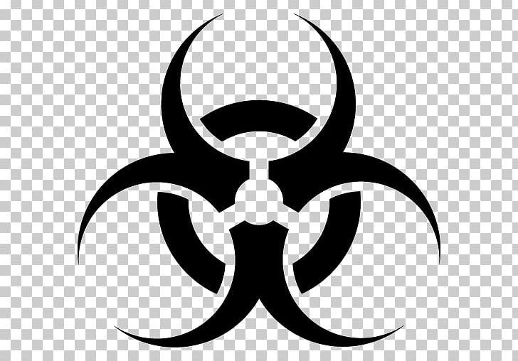 Biological Hazard PNG, Clipart, Artwork, Biohazard, Biological Hazard, Biological Warfare, Black And White Free PNG Download