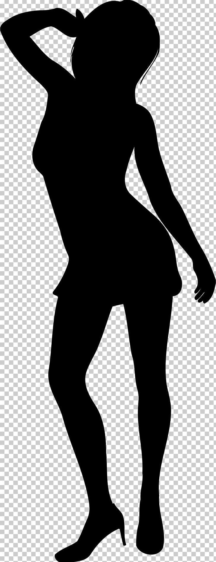 Silhouette Woman Model PNG, Clipart, Arm, Art, Black, Black And White, Fashion Free PNG Download