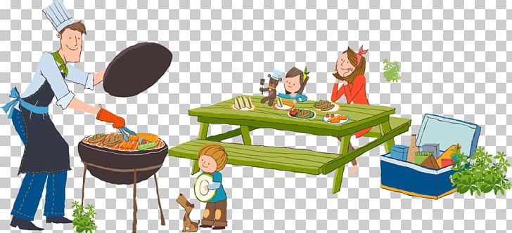Barbecue Picnic Cartoon Illustration PNG, Clipart, Cartoon Characters, Cooking, Cozy Vector, Download, Food Free PNG Download