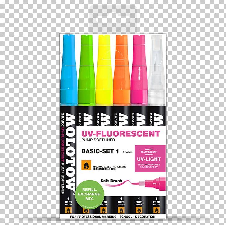 Marker Pen Liquid Fluorescence Light Ultraviolet PNG, Clipart, Aerosol, Aerosol Paint, Aerosol Spray, Brand, Color Free PNG Download