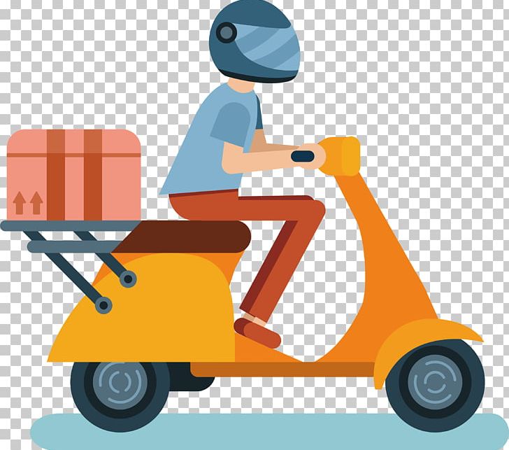 Scooter Motorcycle Helmet PNG, Clipart, Cars, Cartoon Motorcycle, Courier, Deliver The Takeout, Delivery Free PNG Download