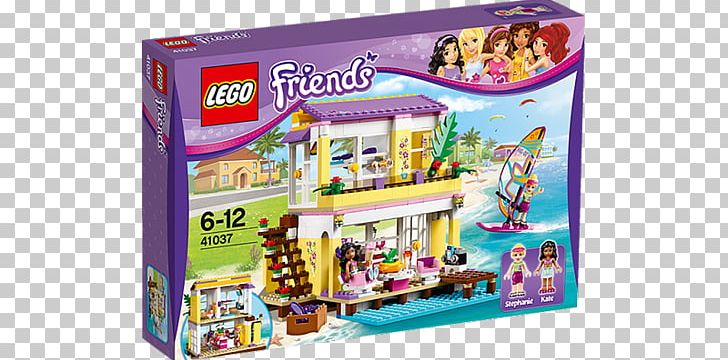 LEGO Friends LEGO 41037 Friends Stephanie's Beach House Toy Amazon.com PNG, Clipart, Amazoncom, Brand, Discounts And Allowances, House, Lego Free PNG Download