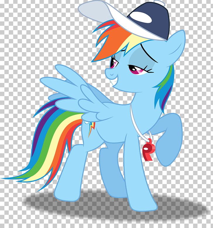 My Little Pony Rainbow Dash Horse Drawing, horse, horse, blue