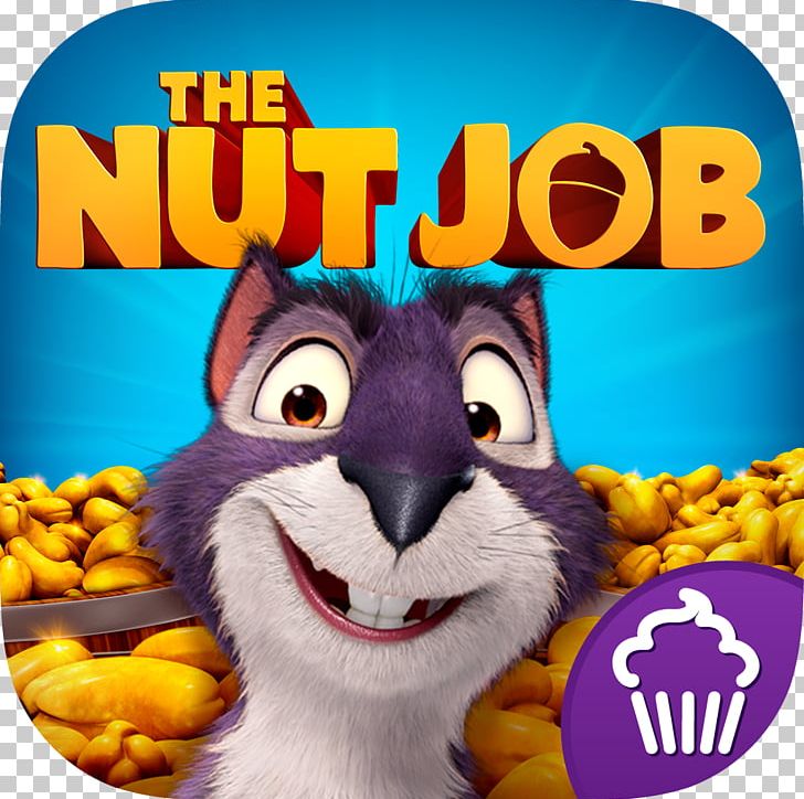 The Nut Job (The Official App) Surly Cupcake Digital Animated Film PNG, Clipart, 2014, Animated Film, App Store, Cupcake Digital, Fauna Free PNG Download