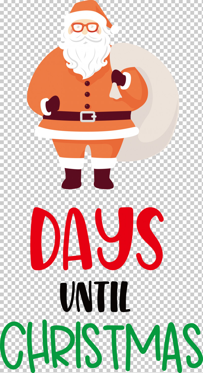Days Until Christmas Christmas Santa Claus PNG, Clipart, Behavior, Christmas, Christmas Day, Days Until Christmas, Line Free PNG Download