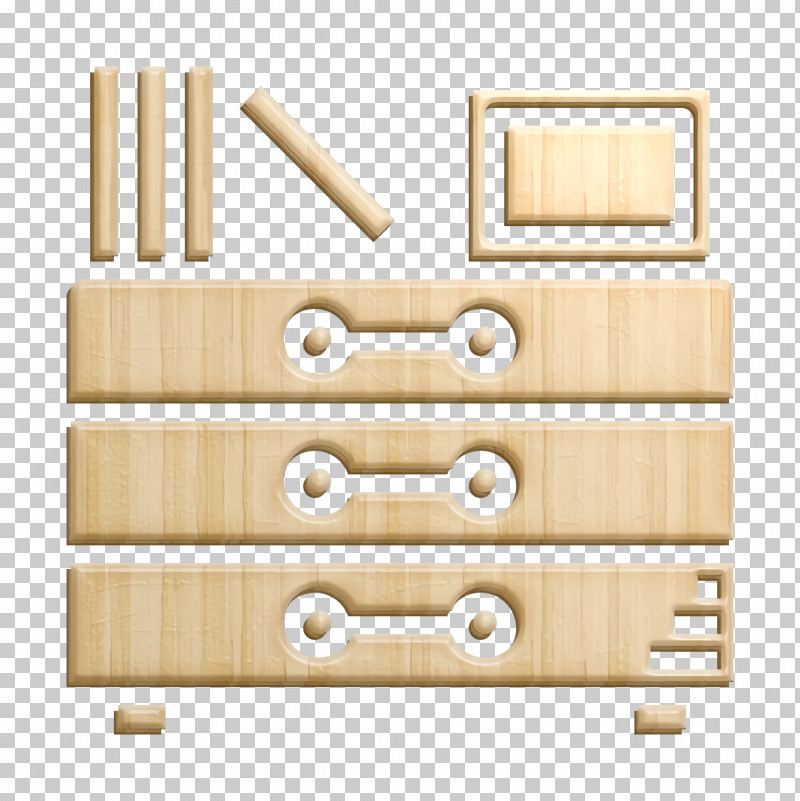 Furniture And Household Icon Drawers Icon Home Equipment Icon PNG, Clipart, Beige, Chest Of Drawers, Drawer, Drawers Icon, Furniture Free PNG Download