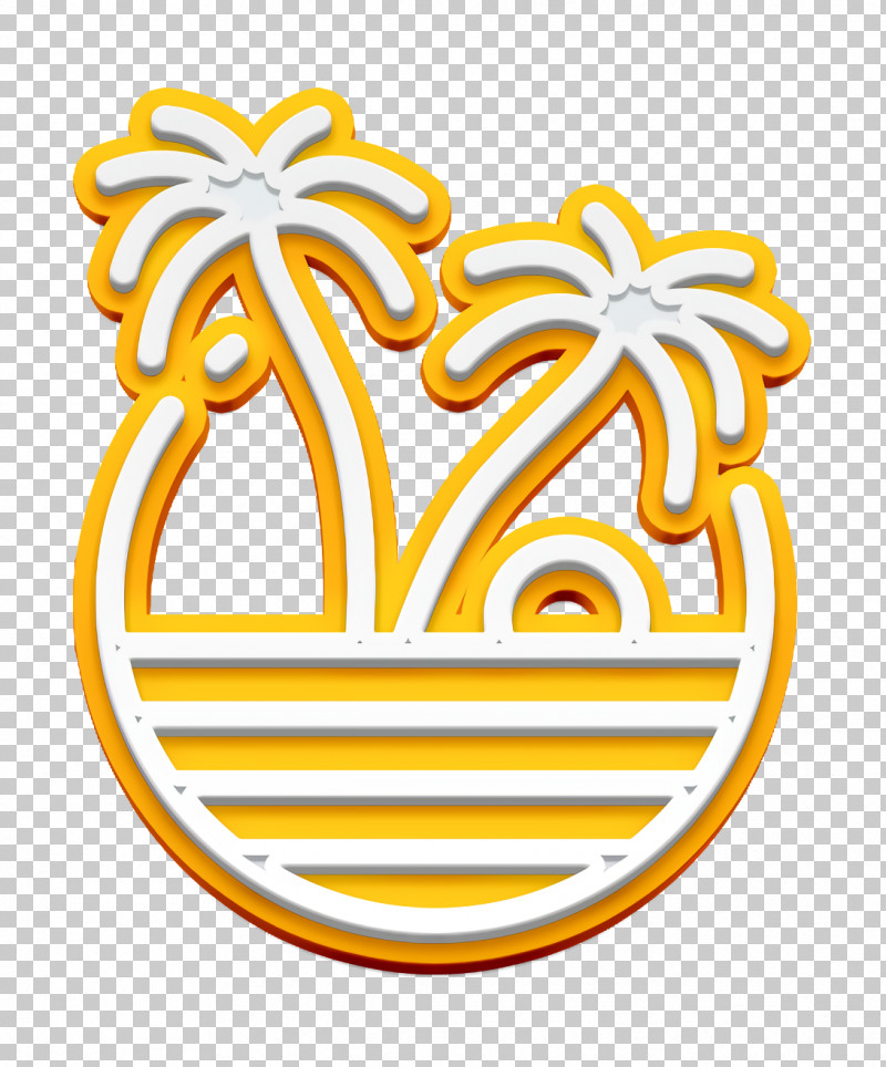 Beach Icon Tropical Icon PNG, Clipart, Beach Icon, Symbol, Tropical Icon, Yellow Free PNG Download