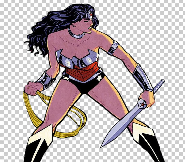 Diana Prince Superman Superhero The New 52 Comics PNG, Clipart, Anime, Arm, Art, Cartoon, Cold Weapon Free PNG Download