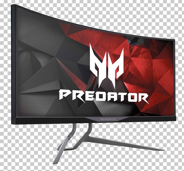 Predator X34 Curved Gaming Monitor Laptop Acer Aspire Predator Nvidia G-Sync Computer Monitors PNG, Clipart, 4k Resolution, Acer, Computer, Display Advertising, Electronics Free PNG Download