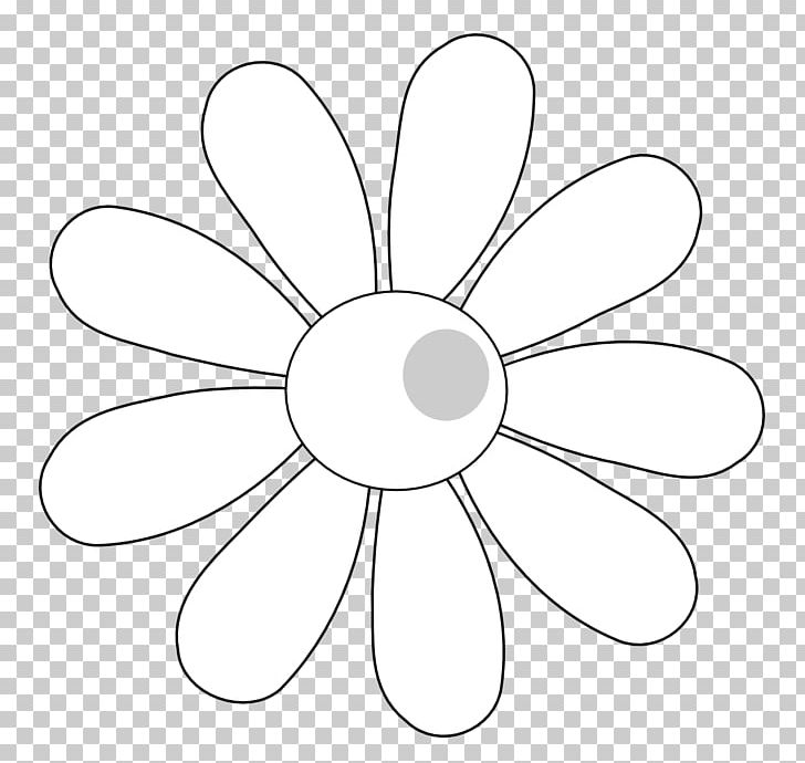 Coloring Book Flower Common Daisy Drawing PNG, Clipart, Adult, Area, Artwork, Black And White, Black And White Flower Outline Free PNG Download