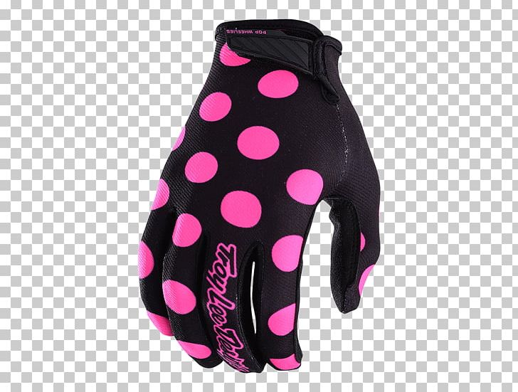 Glove Polka Dot Troy Lee Designs Motorcycle Pink PNG, Clipart, Blue, Cars, Color, Cyan, Dirt Bike Free PNG Download