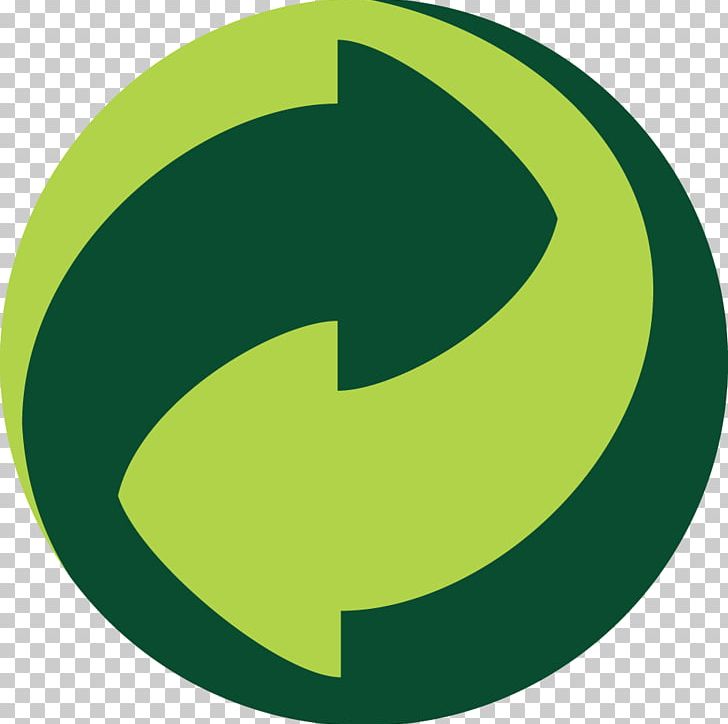Green Dot Recycling Symbol Logo Label PNG, Clipart, Angle, Circle, Encapsulated Postscript, Grass, Green Free PNG Download