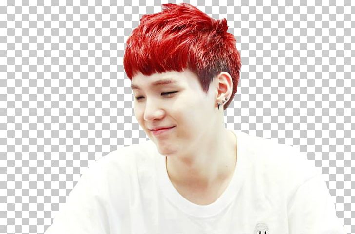 Suga BTS Red Hair Hair Coloring PNG, Clipart, Brown Hair, Bts, Chin, Color, Deviantart Free PNG Download