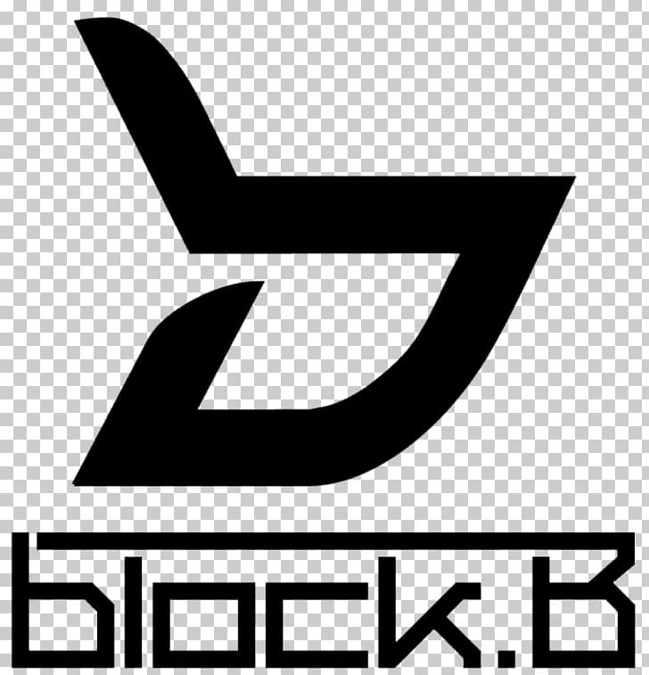 Block B K-pop Logo Halo Welcome To The Block PNG, Clipart, Angle, Area, Bbomb, Black, Black And White Free PNG Download