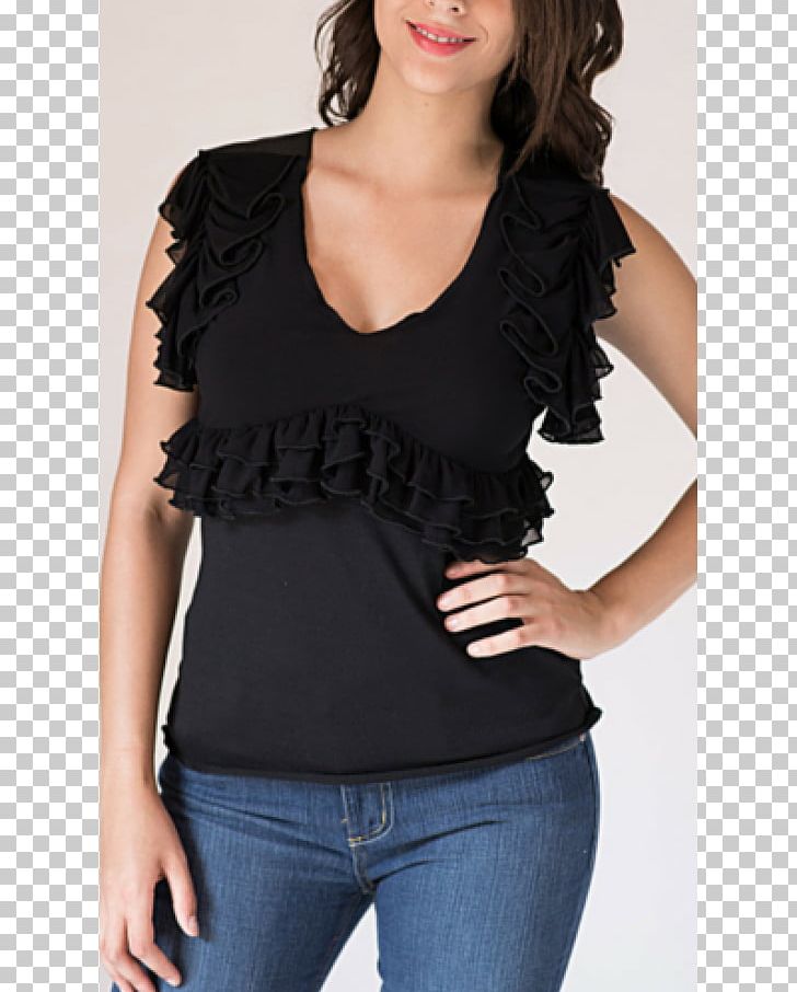 Sleeve Shoulder Blouse Black M PNG, Clipart, Black, Black M, Blouse, Clothing, Joint Free PNG Download