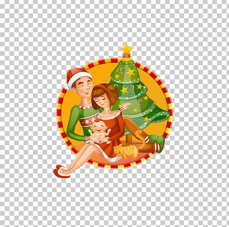 Christmas Ornament Illustration PNG, Clipart, Art, Cartoon, Cartoon Eyes, Christmas Decoration, Christmas Frame Free PNG Download