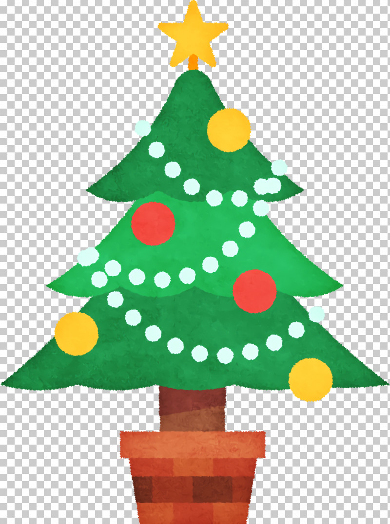 Christmas Tree PNG, Clipart, Cartoon, Christmas Day, Christmas Tree, Cuteness, Santa Claus Free PNG Download