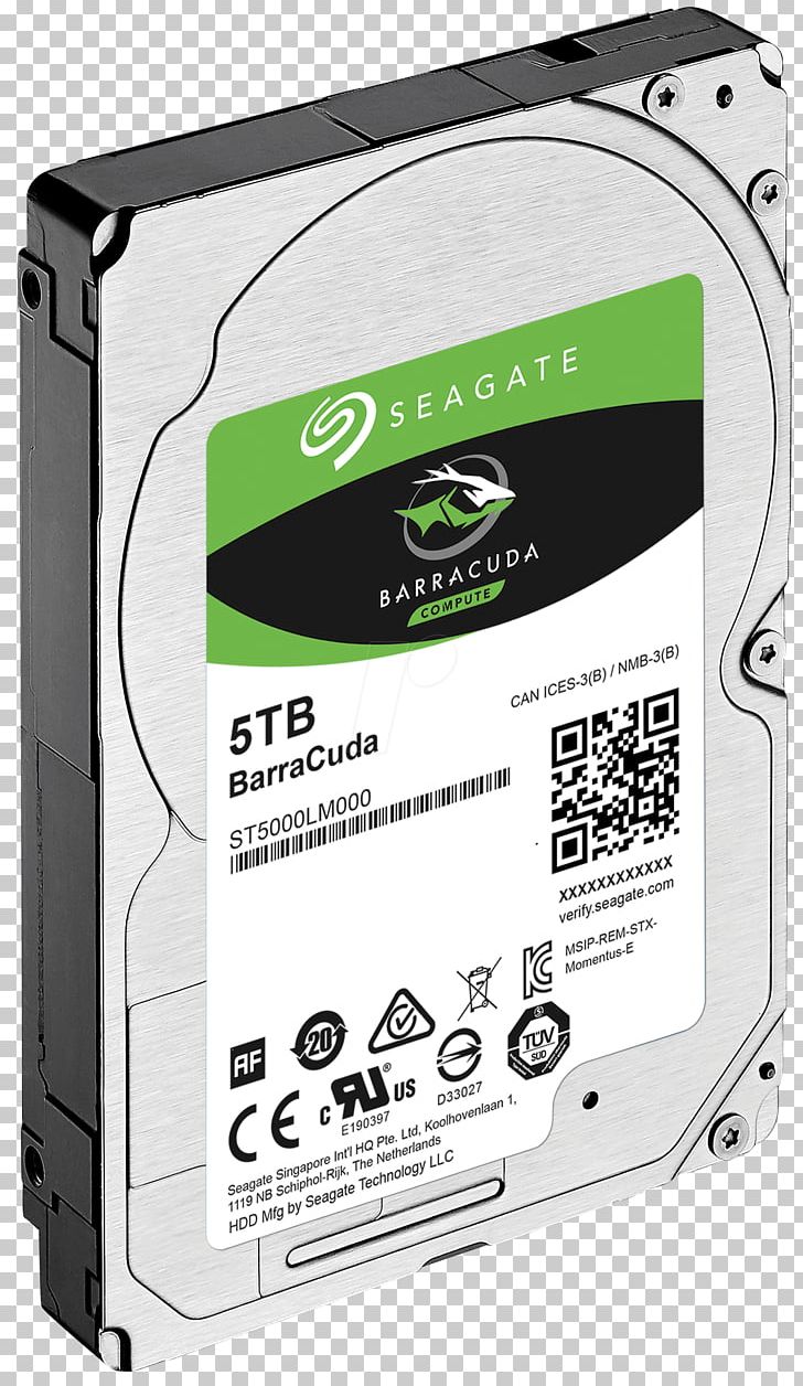 Laptop Seagate Barracuda Seagate Guardian Series BarraCuda SATA HDD Hybrid Drive Seagate Technology PNG, Clipart, 5000, Data Storage Device, Disk Storage, Electronic Device, Electronics Free PNG Download