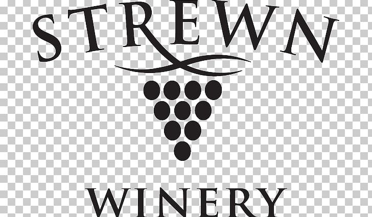 Strewn Winery Logo Brand PNG, Clipart, Animal, Black, Black And White, Black M, Brand Free PNG Download