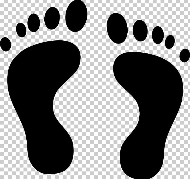 Footprint Computer Icons PNG, Clipart, Black, Black And White, Cdr, Circle, Color Free PNG Download