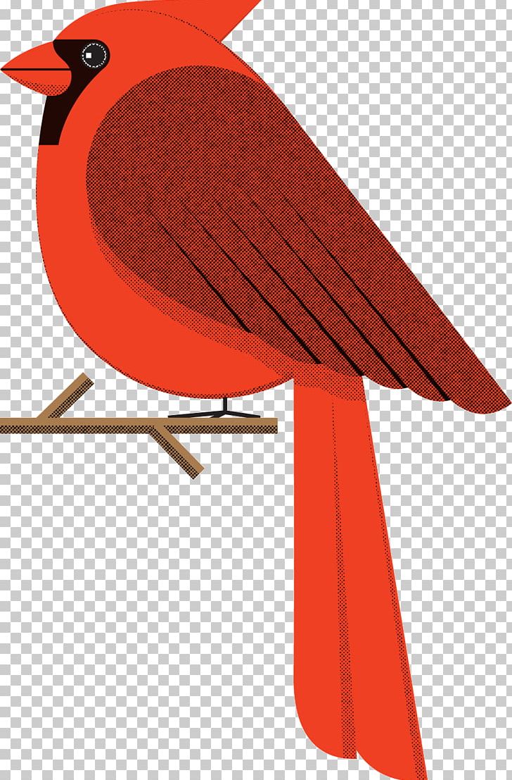 Halftone Illustrator Screen Printing PNG, Clipart, Adobe Indesign, Beak, Bird, Cardinal, Graphic Design Free PNG Download