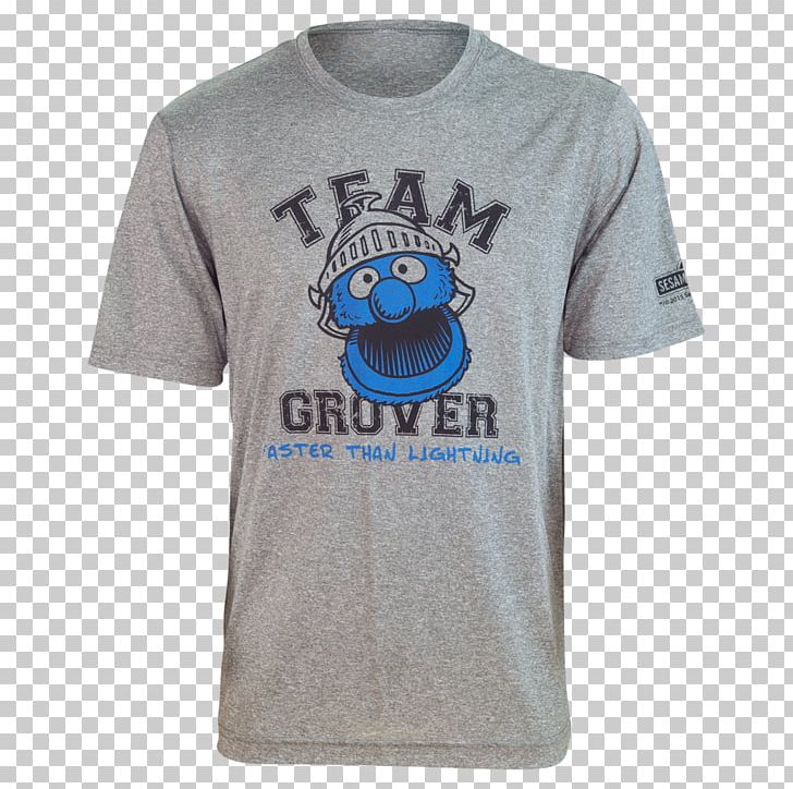 T-shirt Grover Cookie Monster Elmo Big Bird PNG, Clipart, Active Shirt, Big Bird, Biscuits, Blue, Brainstorm Free PNG Download
