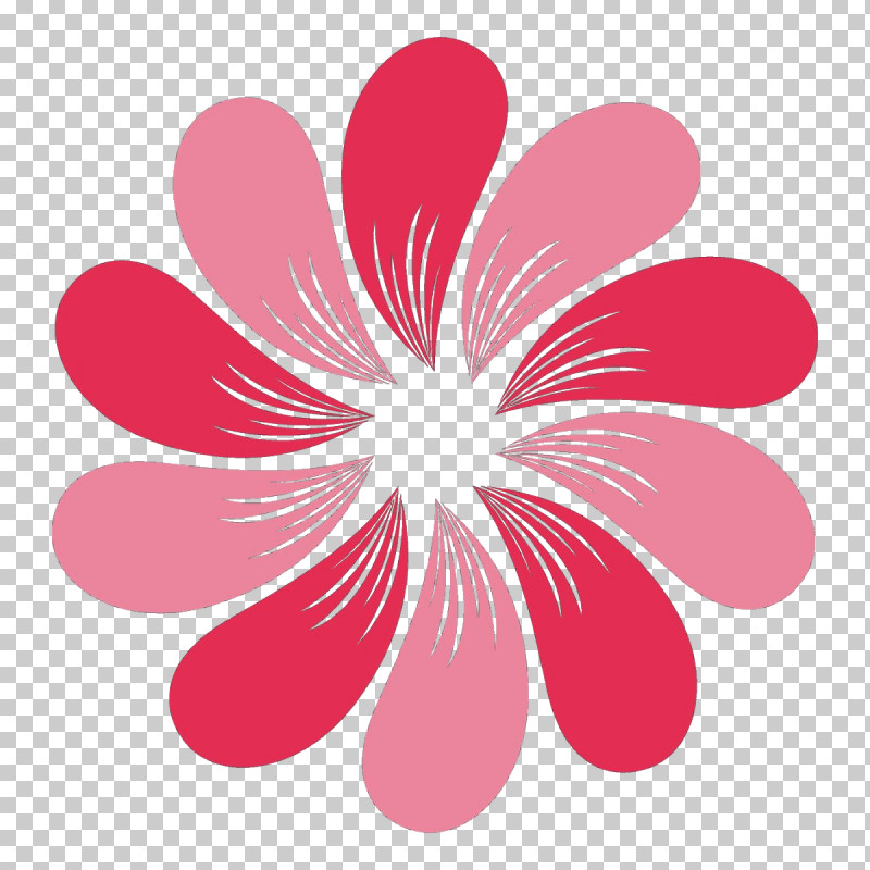 Pink Petal Hibiscus Flower Plant PNG, Clipart, Flower, Hibiscus, Magenta, Mallow Family, Petal Free PNG Download