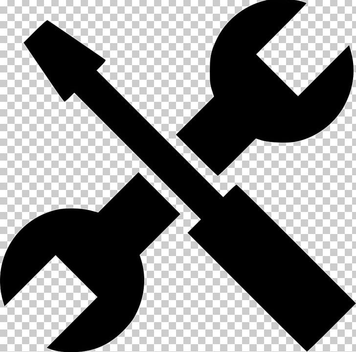Spanners Computer Icons Screwdriver Tool PNG, Clipart, Angle, Artwork, Black, Black And White, Brand Free PNG Download