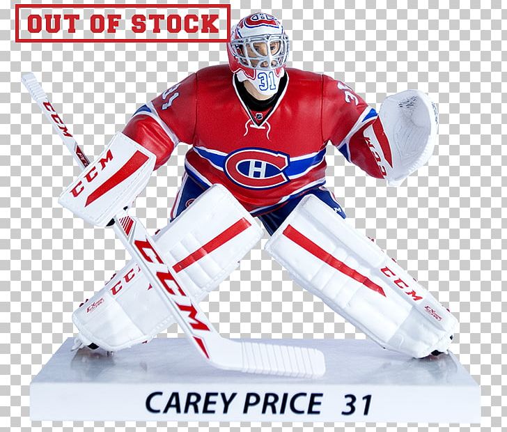 Goaltender Montreal Canadiens National Hockey League Ice Hockey Sport PNG, Clipart, Carey Price, Drew Doughty, Fanatics, Figurine, Goaltender Free PNG Download