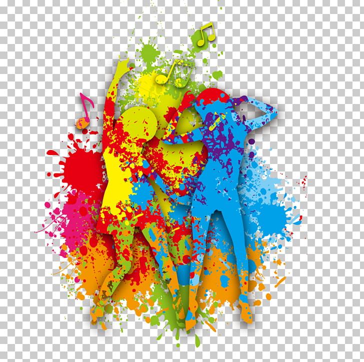 Dance Color Salsa PNG, Clipart, Adobe Illustrator, Art, Computer Wallpaper, Creative Design, Dancing Free PNG Download