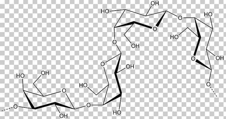 Galactan Galactose Glucan Glycosidic Bond Carbohydrate PNG, Clipart, Angle, Area, Auto Part, Betaglucan, Black And White Free PNG Download