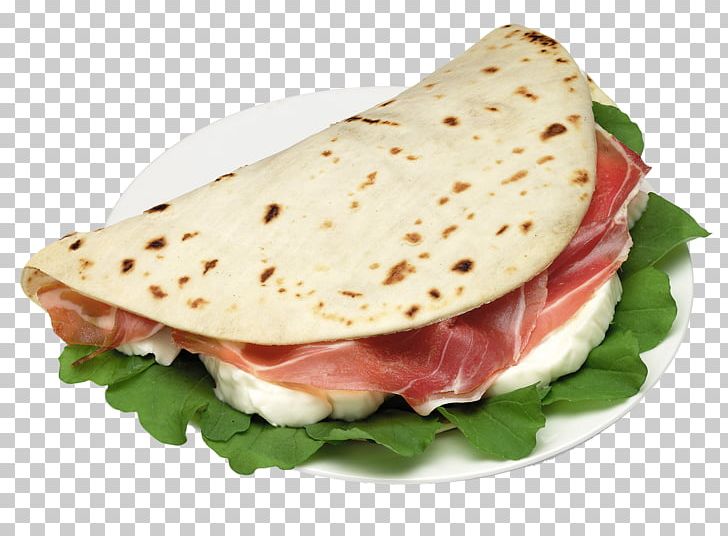 Piadina Italian Cuisine Ham And Cheese Sandwich Prosciutto Taco Salad PNG, Clipart, Breakfast Sandwich, Bresaola, Cheese, Cicek, Cuisine Free PNG Download