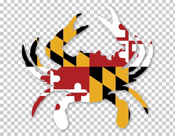 Flag Of Maryland State Flag Flag Of The United States PNG, Clipart, Baron Baltimore, Beak, Brand, Crab, Decal Free PNG Download