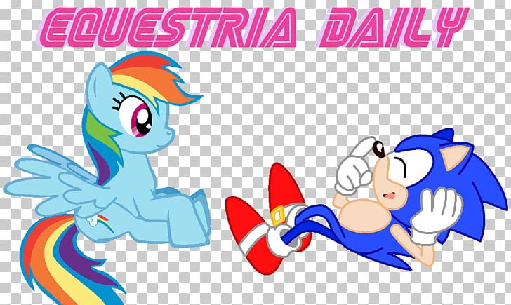 My Little Pony Rainbow Dash Sonic The Hedgehog Horse PNG, Clipart, Animal Figure, Cartoon, Equestria, Fictional Character, Horse Free PNG Download