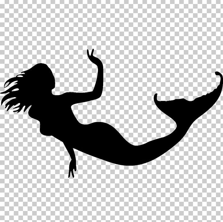 mermaid clipart silhouette