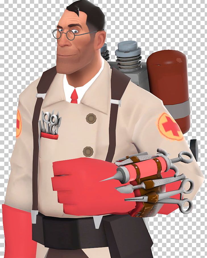 Team Fortress 2 Surgeon Surgery Medicine Side Arm PNG, Clipart, Community, Handgun, Joint, Medic, Medicine Free PNG Download
