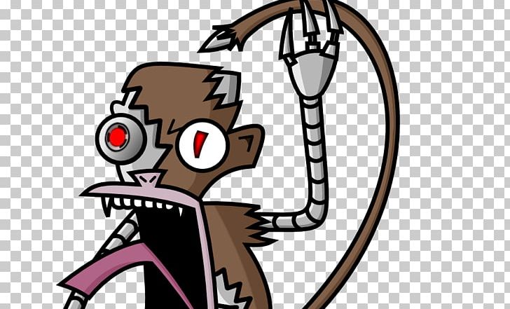 Evil Robot Monkey Ape Science Fiction PNG, Clipart, Animal, Ape, Cartoon, Electronics, Fiction Free PNG Download