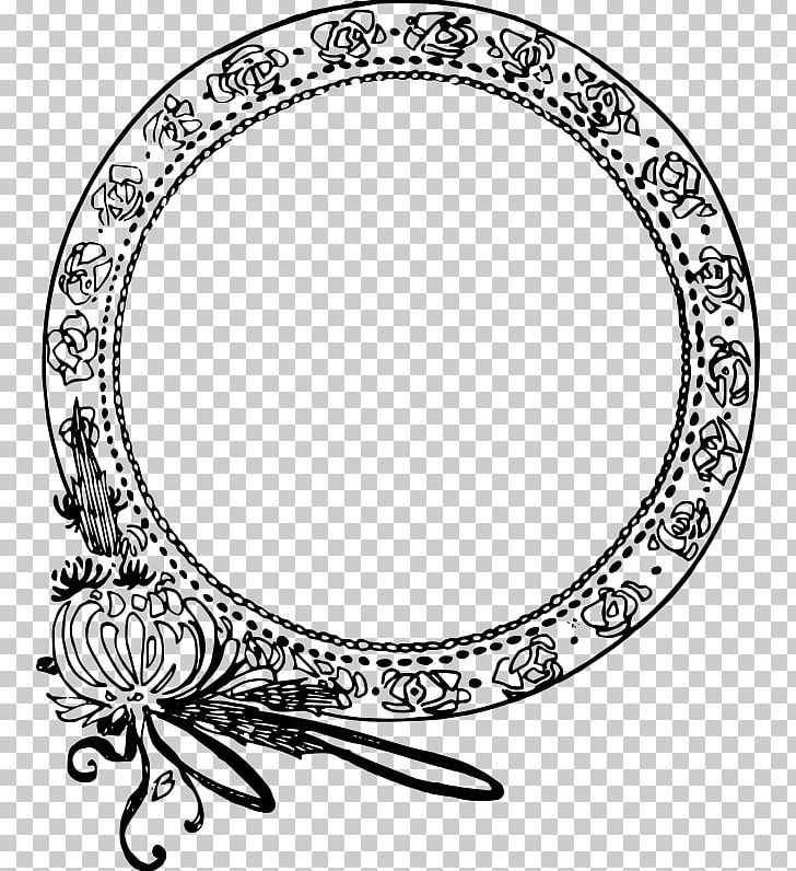 Frames PNG, Clipart, Art, Black And White, Body Jewelry, Circle, Draw Free PNG Download